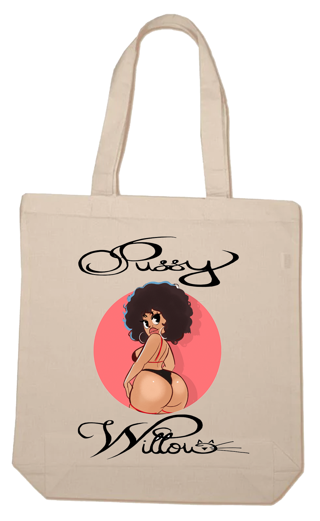 Willow - Pin Up Girl Tote Bag