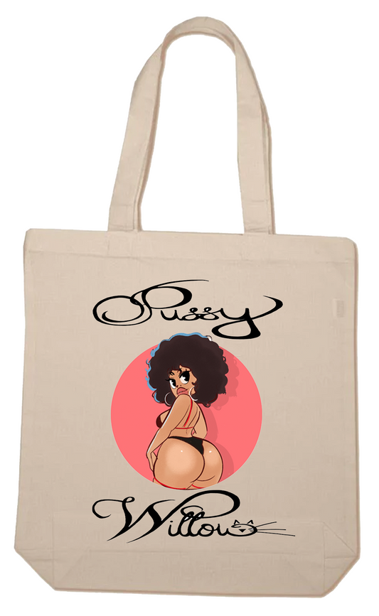 Willow - Pin Up Girl Tote Bag