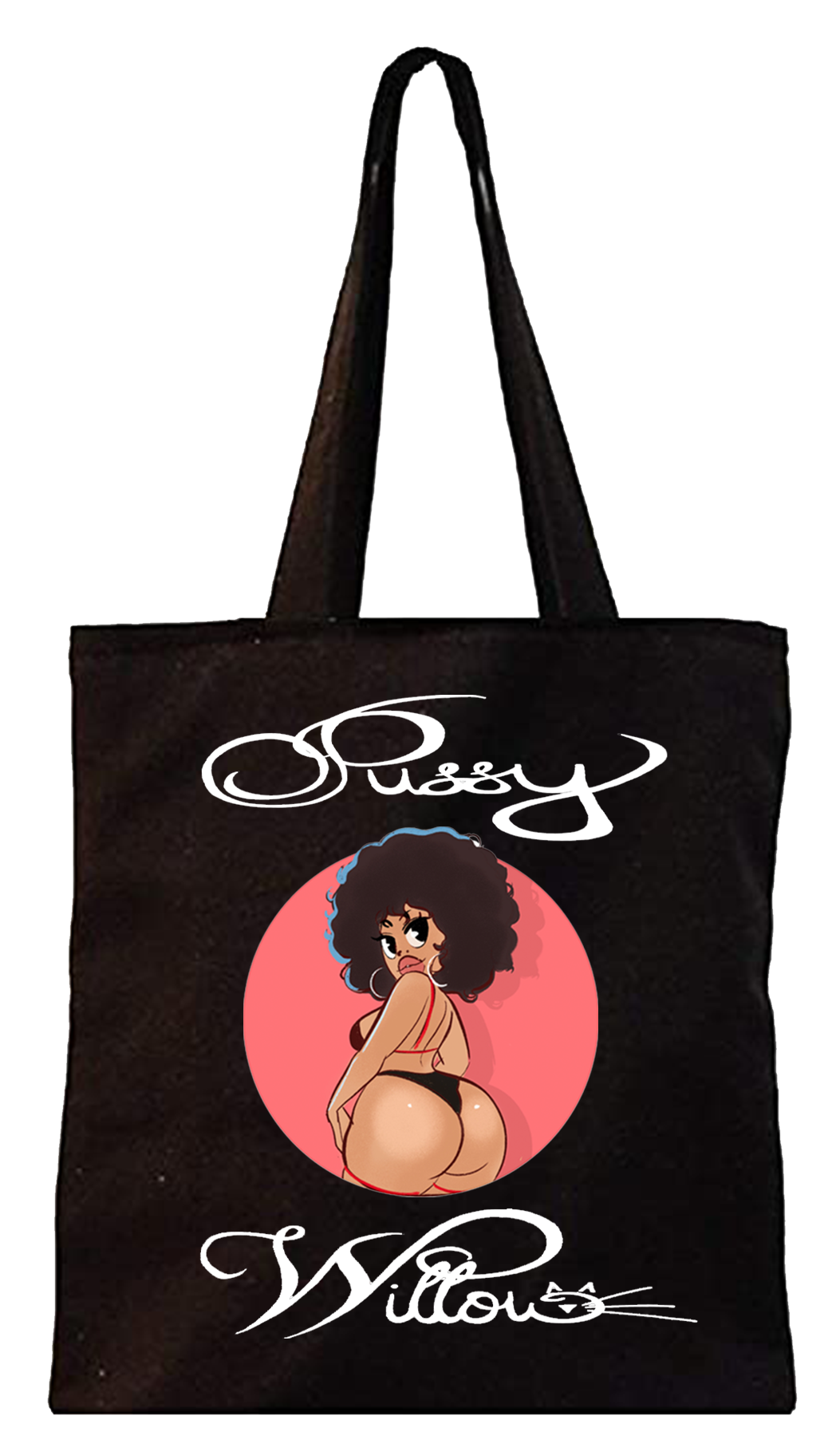 Willow - Pin Up Girl Tote Bag